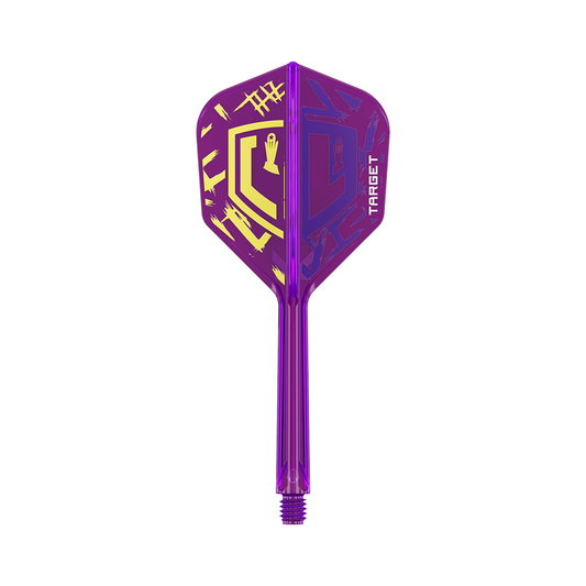 TARGET - K-FLEX LUKE LITTLER WORLD CHAMP All-In-One Moulded Flights NO6 Size All Lengths