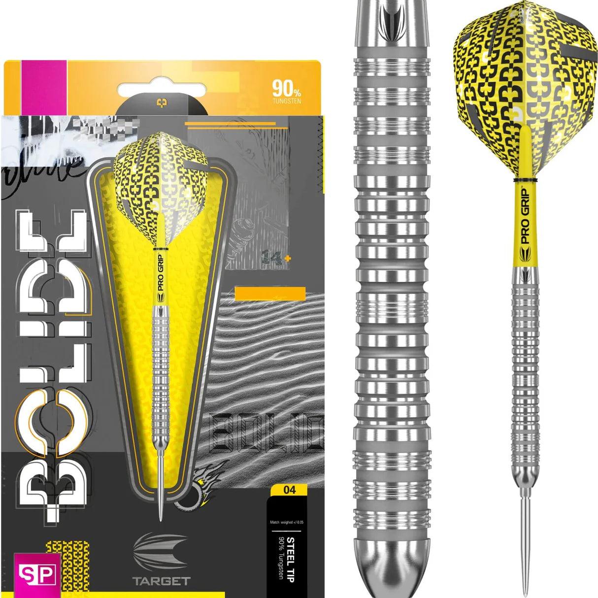 Target - Bolide 04 Darts - Swiss Point - 90% Tungsten - 21g 23g 25g