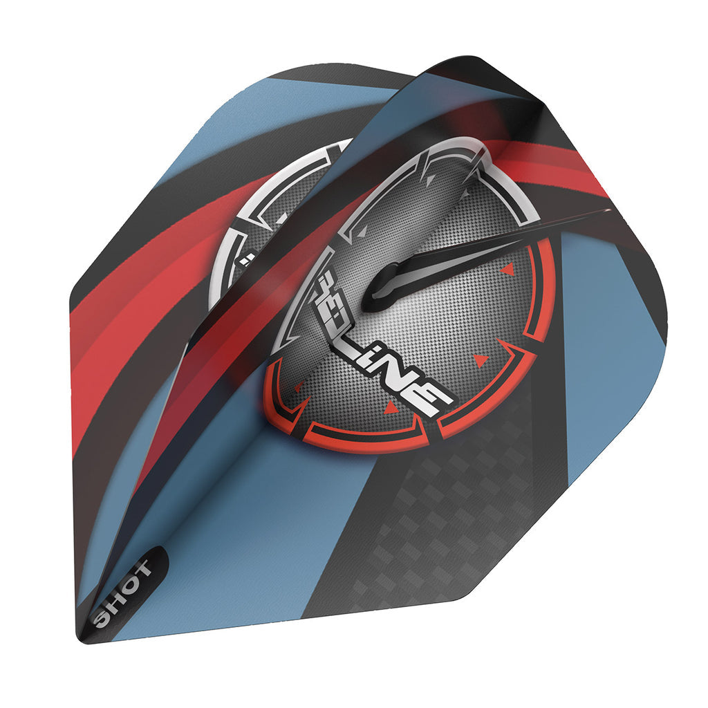 SHOT - Redline BLAZ3D Dart Flight Set - Small Standard