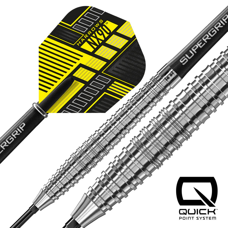 Harrows - NX90 Tapered QP Quick Point - 90% Tungsten Darts