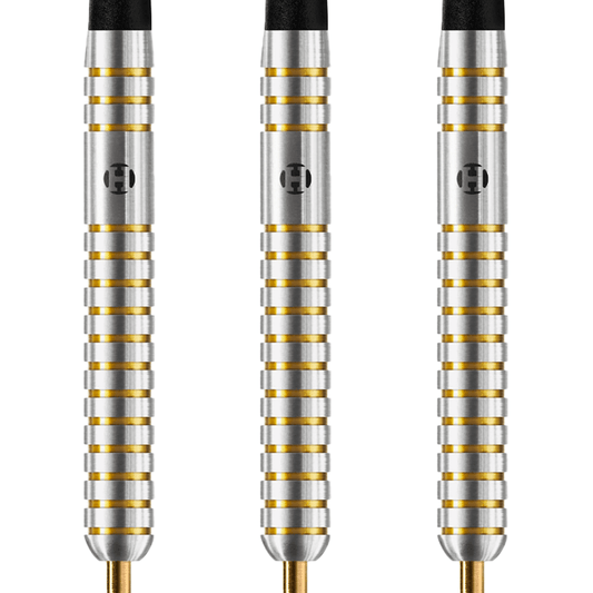 Harrows The Original Gold Titanium Anniversary Edition, 90% Tungsten Steel Tip Darts