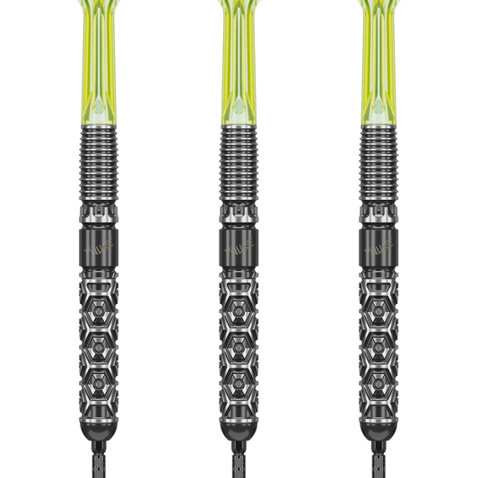 Luke Littler Nuke Fallout Swiss Point, 90% Tungsten Steel Tip Darts
