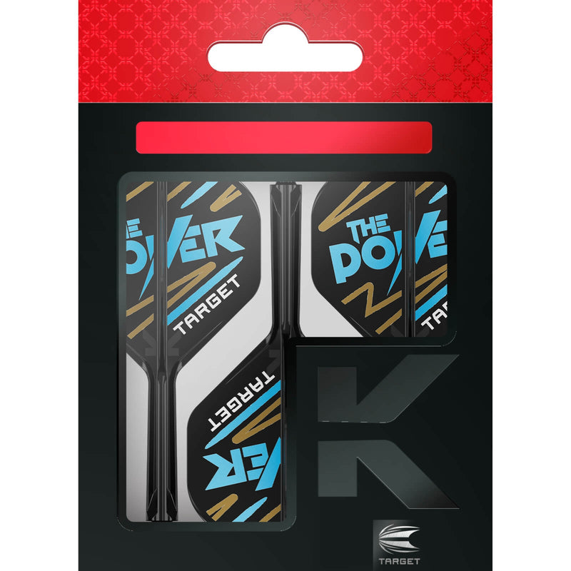 Target - K-Flex Phil Taylor - Big Wing Dart Flights - Integrated Flight & Shaft System