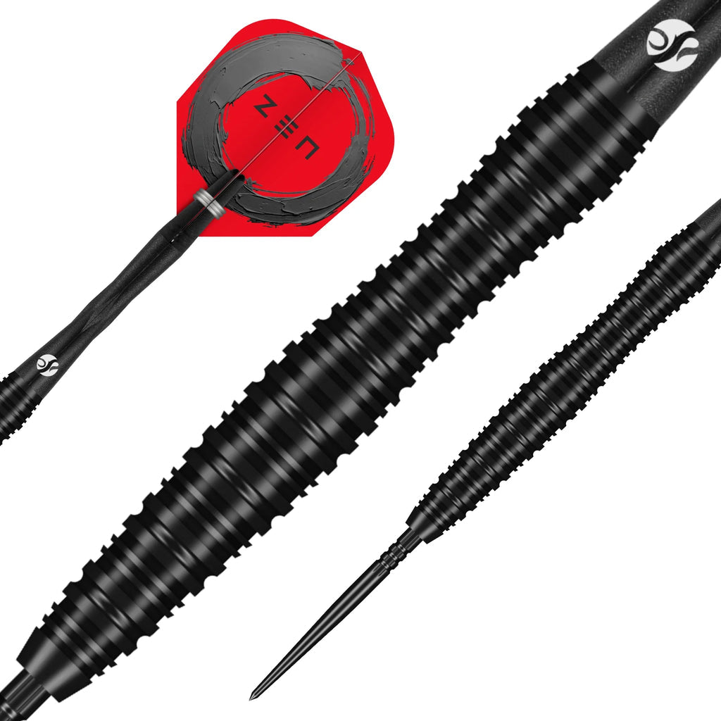 SHOT - Zen SCALLOP Dart Set - 90% Tungsten - Turbo Point - 23/24/25g