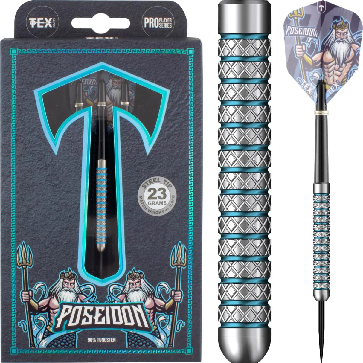 Tex - Poseidon Darts - 90% Tungsten