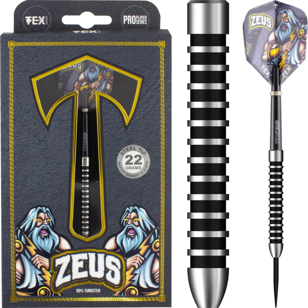 Tex - Zeus Darts - 90% Tungsten