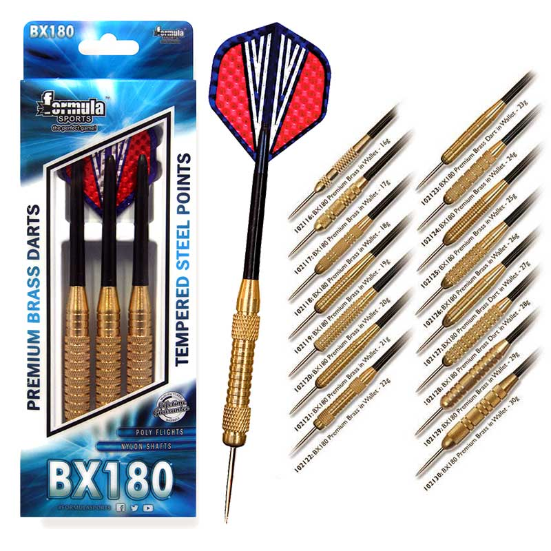 BX180 Premium Brass Darts