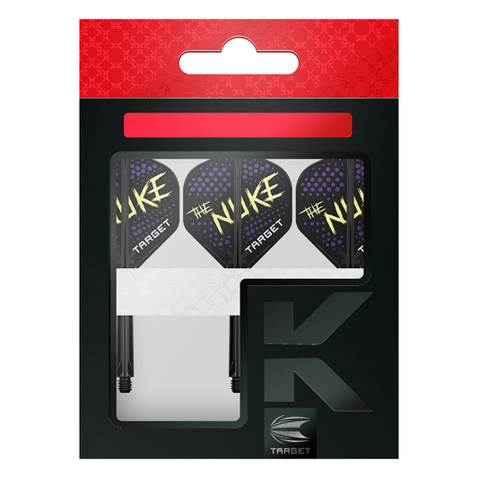TARGET - K-FLEX LUKE THE NUKE All-In-One Moulded Flights NO2 Size All Lengths