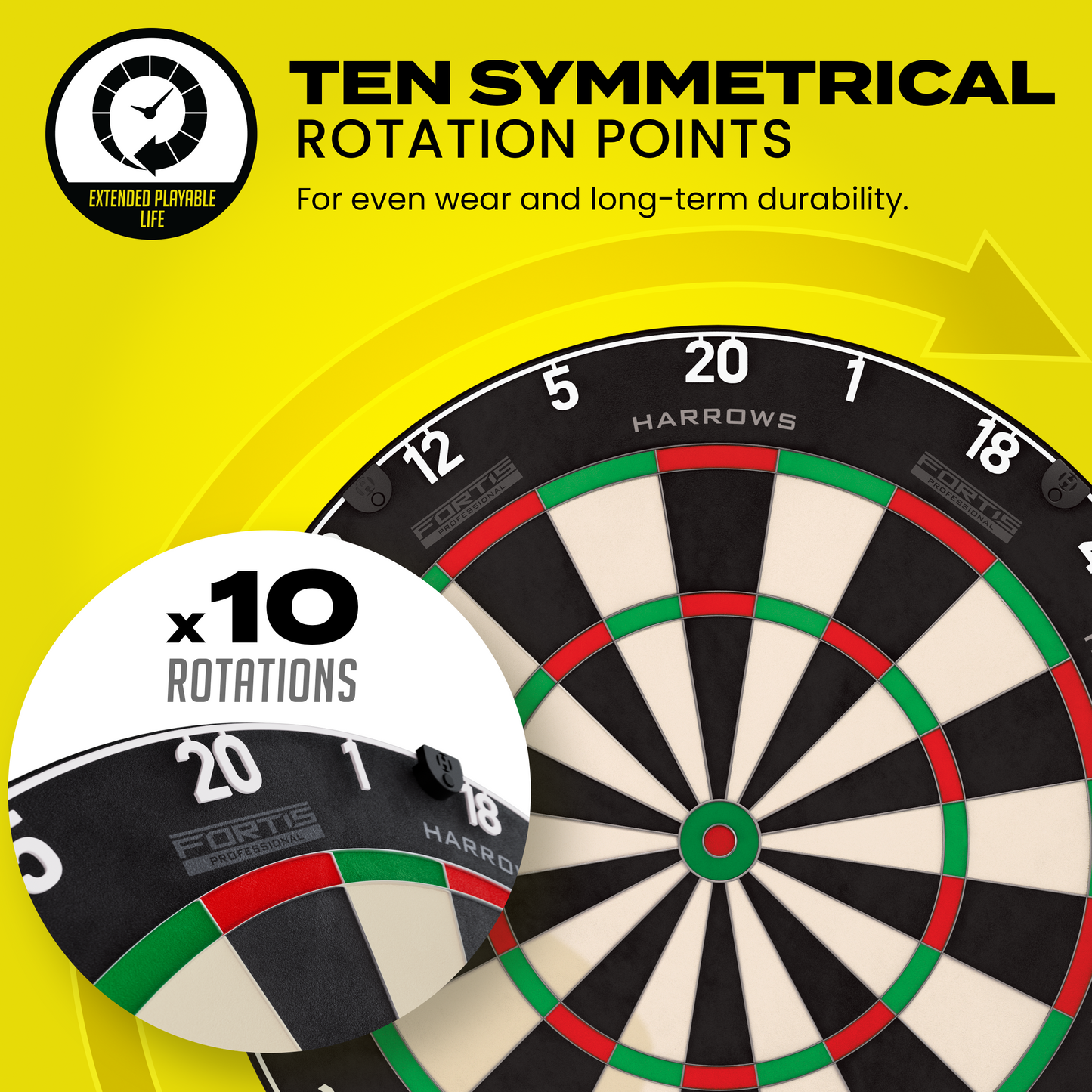 Harrows Fortis Dartboard