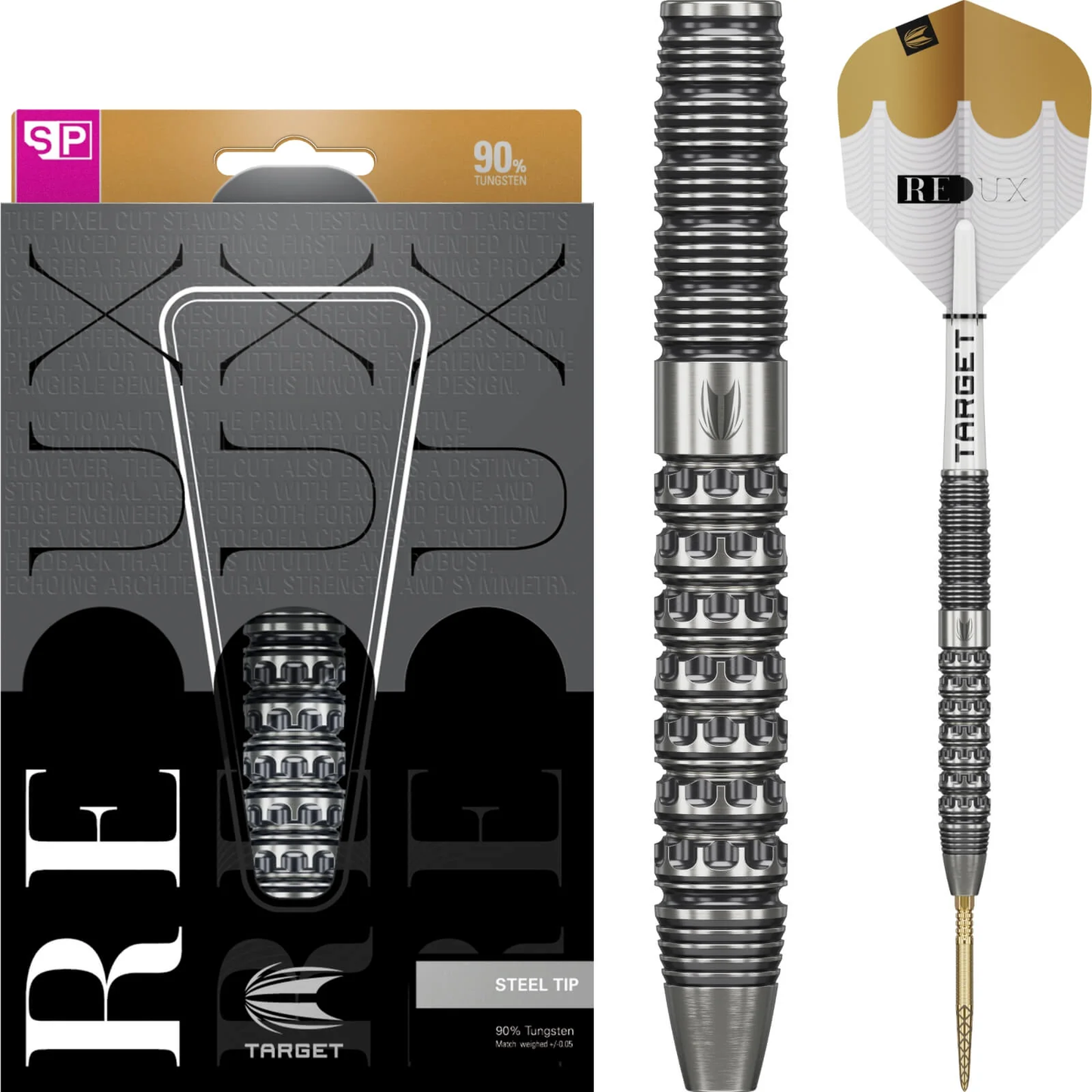 Target - Redux 01 Darts - Swiss Point - 90% Tungsten - 22g 23g 24g 25g