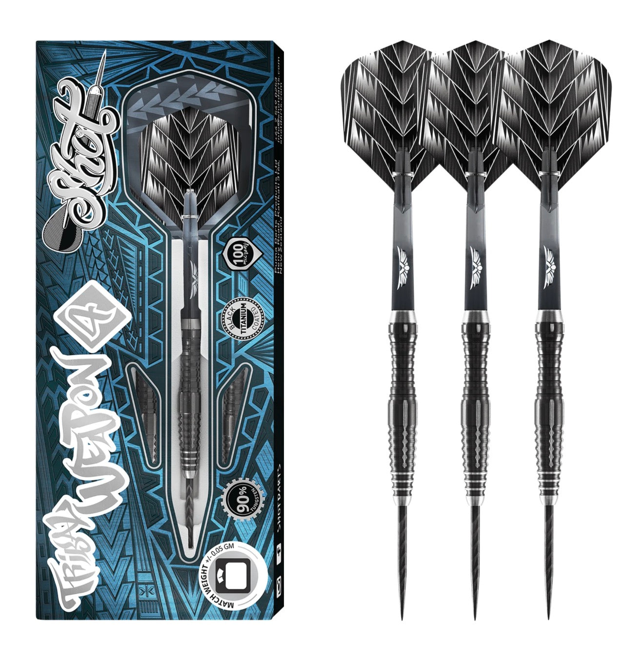 Tribal Weapon 4 Series - 90% Tungsten Steel Tip Darts