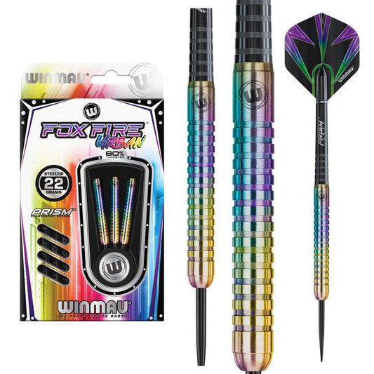 Winmau Foxfire Urban 80% - Steel Tip Darts