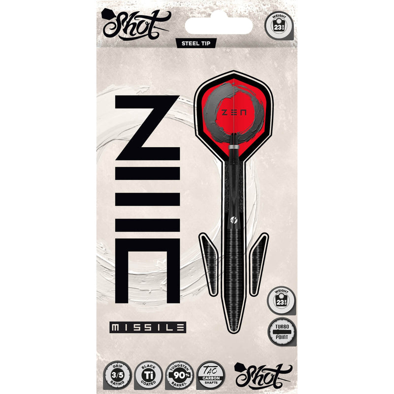Shot - Zen Missile Darts - Turbo Point - 90% Tungsten