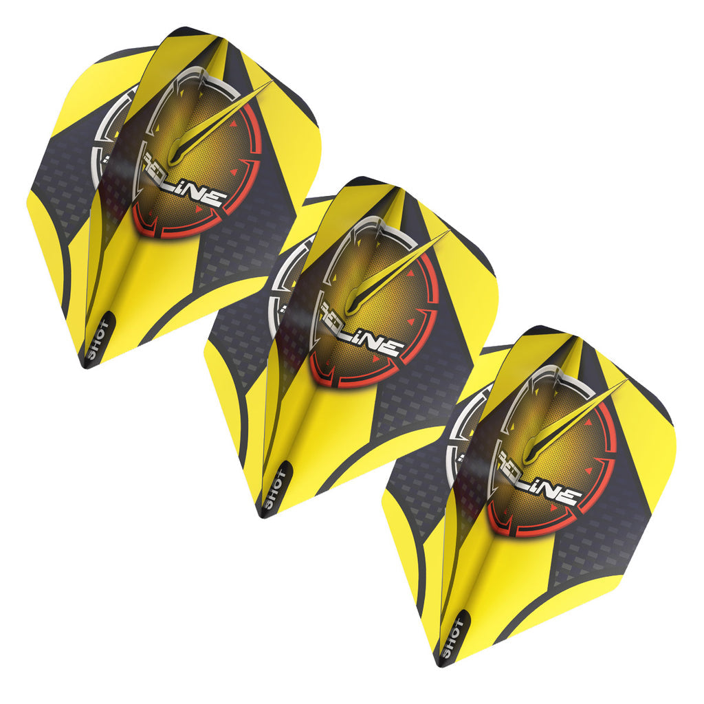 SHOT - Redline G1ZMO Dart Flight Set - Small Standard