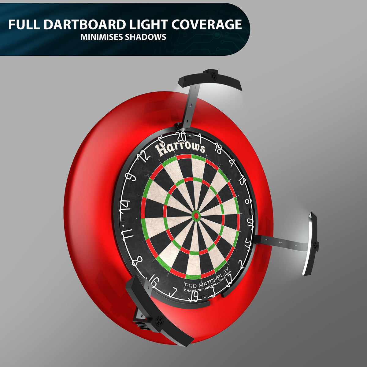 TRILIGHT - ULTRA BRIGHT LED DARTBOARD LIGHTING SYSTEM