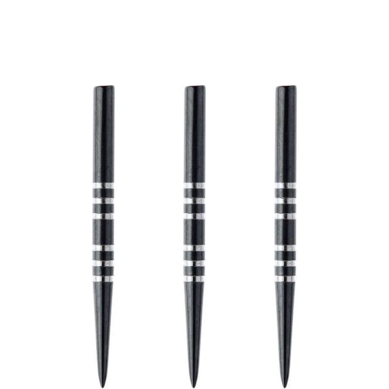 Winmau - Black Re-Grooved Dart Points