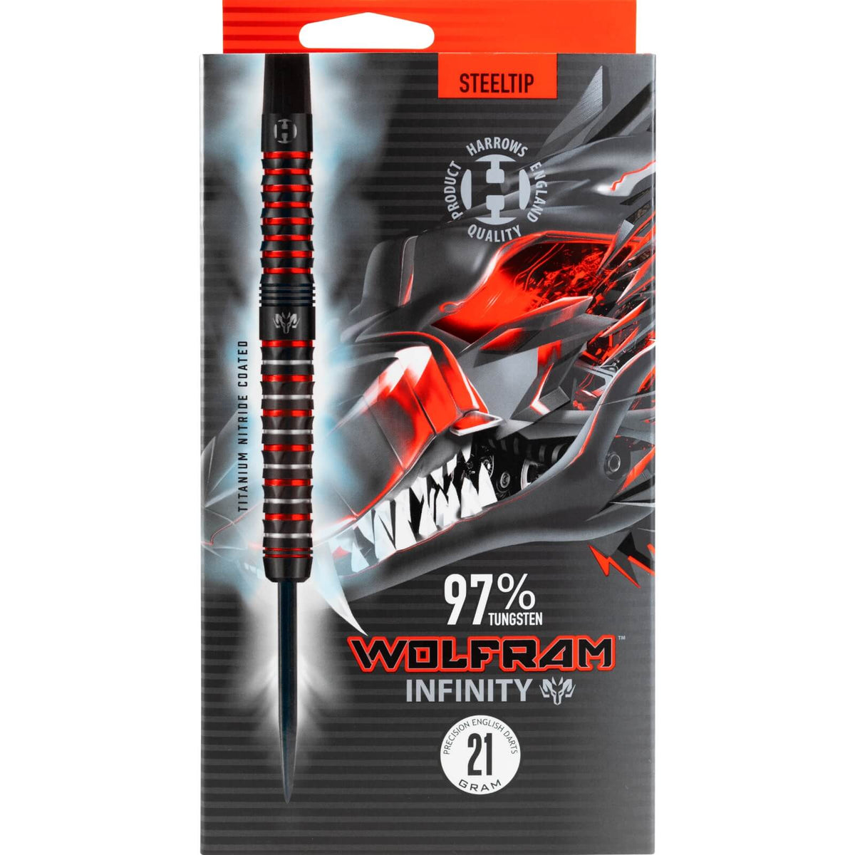 Harrows - Wolfram Infinity Darts - 97% Tungsten - 23g 24g 25g