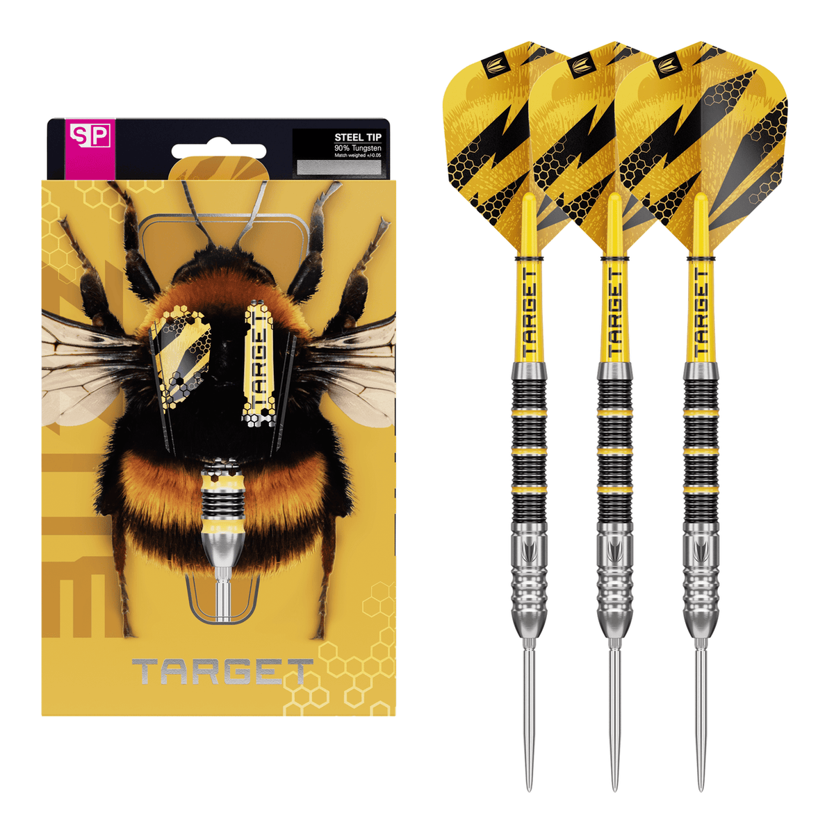 Buzz 02 Swiss Point, 90% Tungsten Steel Tip Darts