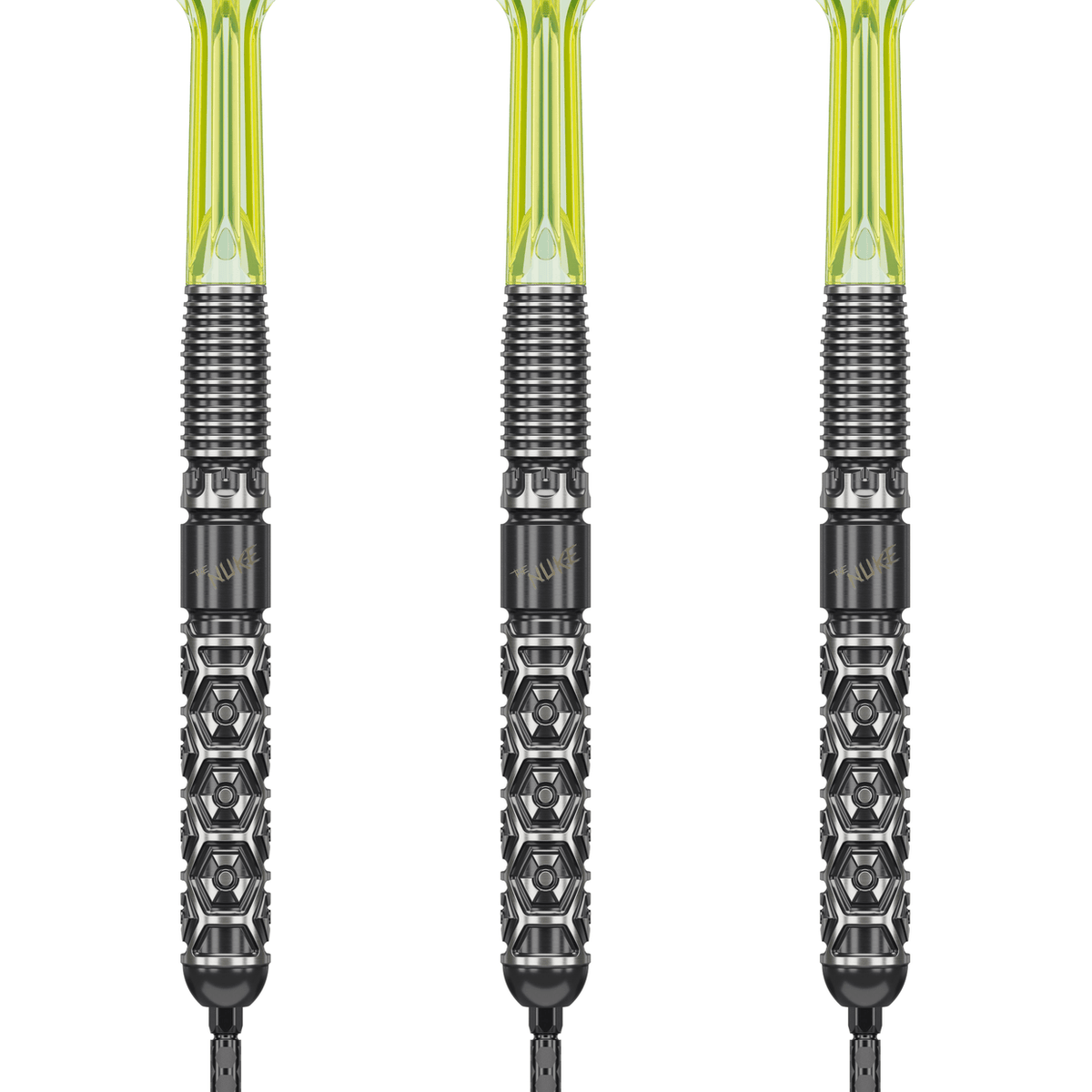 Luke Littler Nuke Fallout Swiss Point, 90% Tungsten Steel Tip Darts