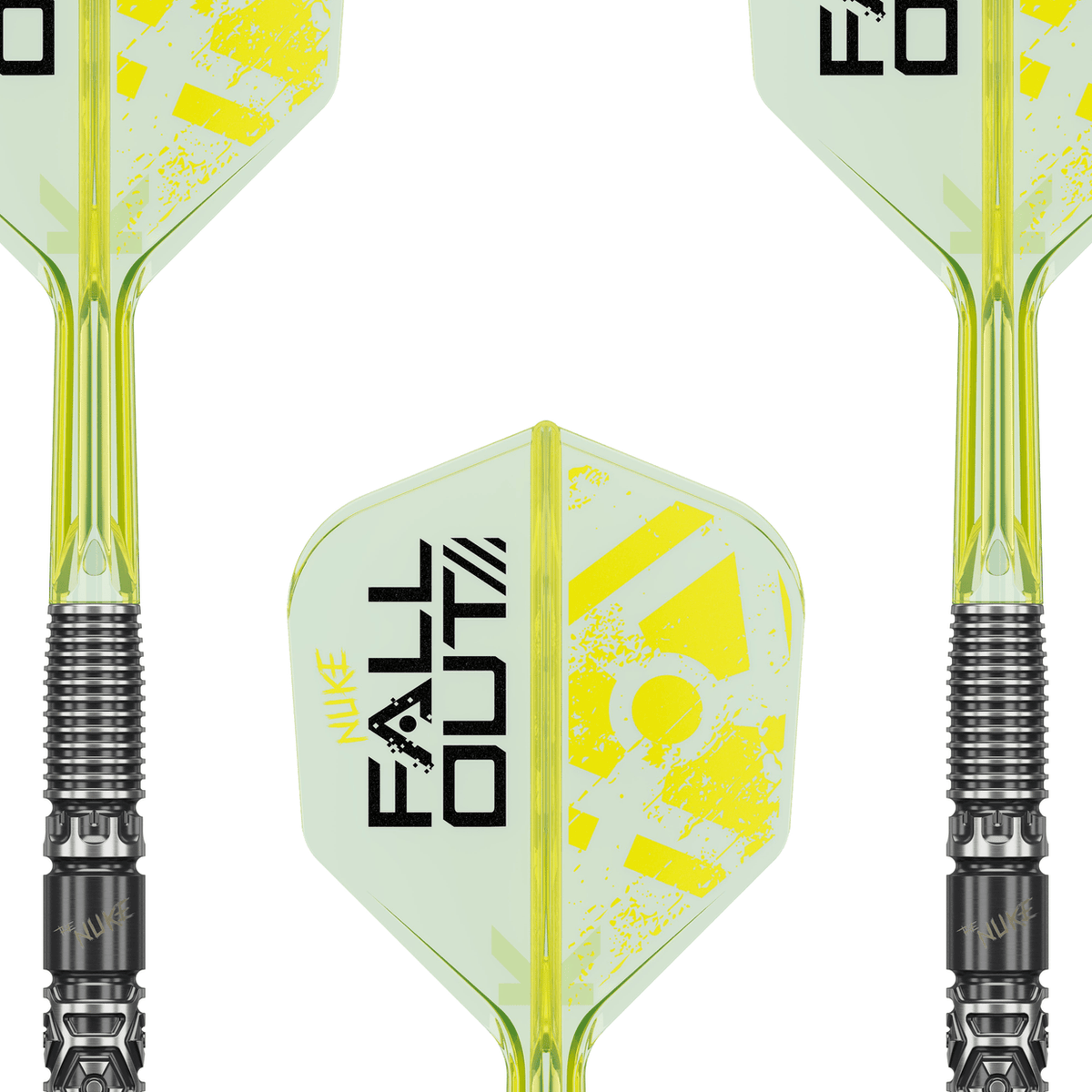 Luke Littler Nuke Fallout Swiss Point, 90% Tungsten Steel Tip Darts