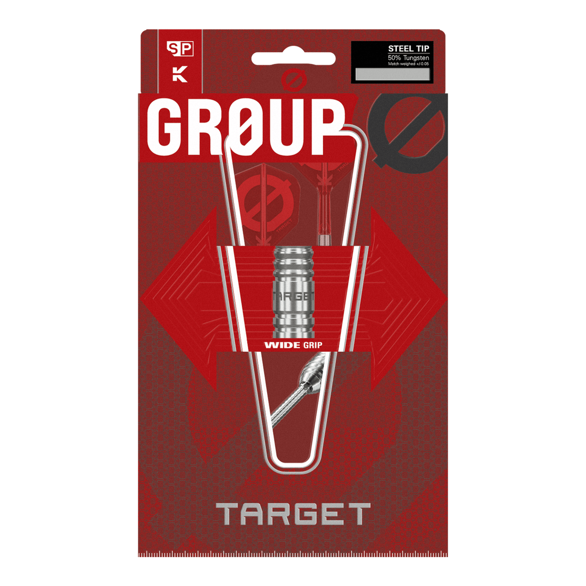 Group Ø 01 Swiss Point, 50% Tungsten Steel Tip Darts
