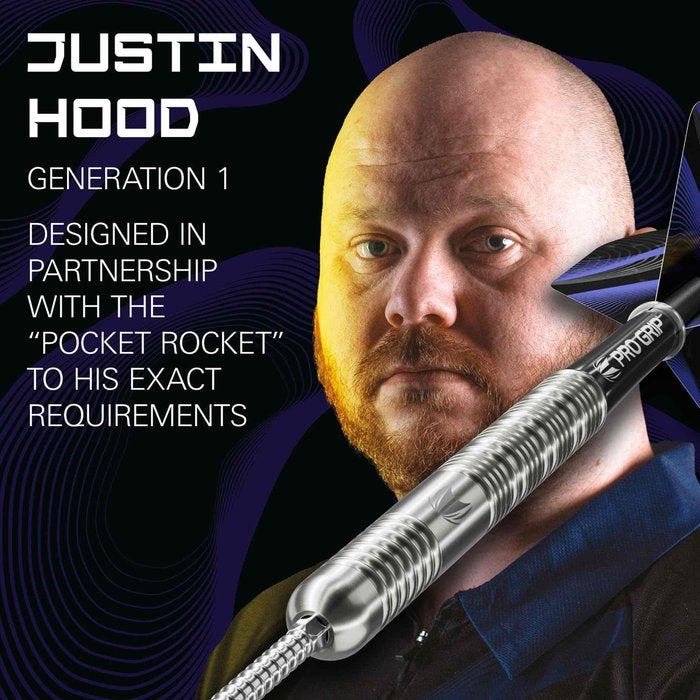 Target Justin Hood G1 Swiss Point 90% - Steel Tip Darts