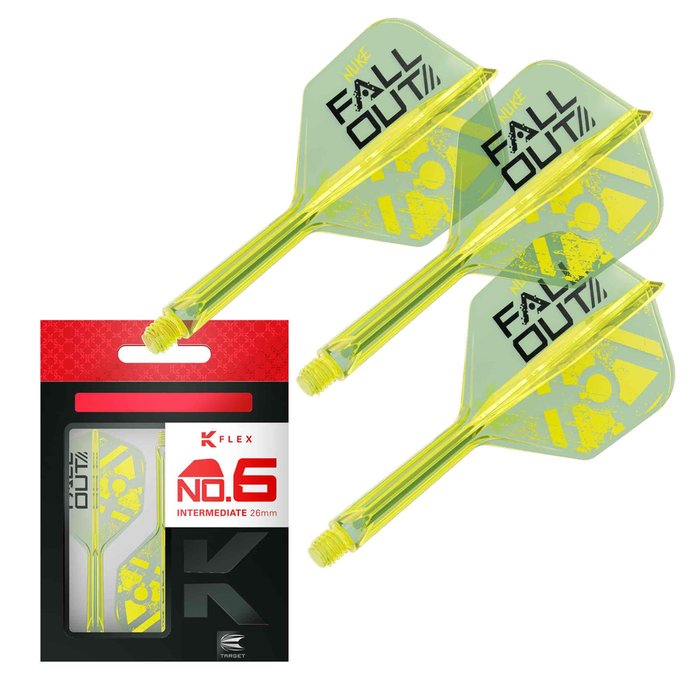 Target - K-Flex Luke Littler Fallout NO6 - Dart Flights