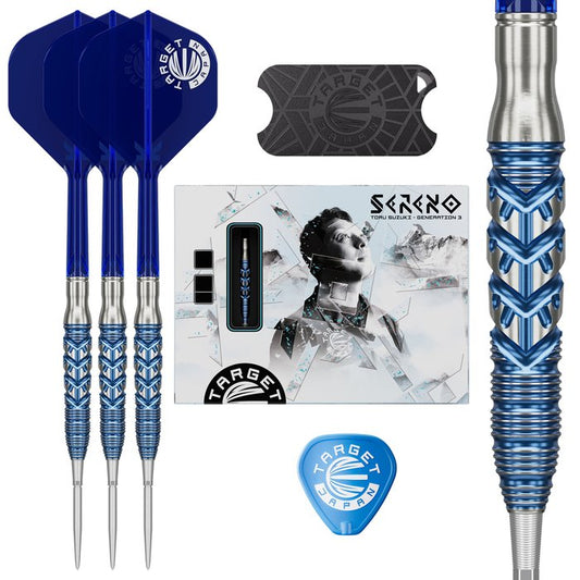 Target Japan Toru Suzuki Sereno G3 Swiss Point 90% - Steel Tip Darts