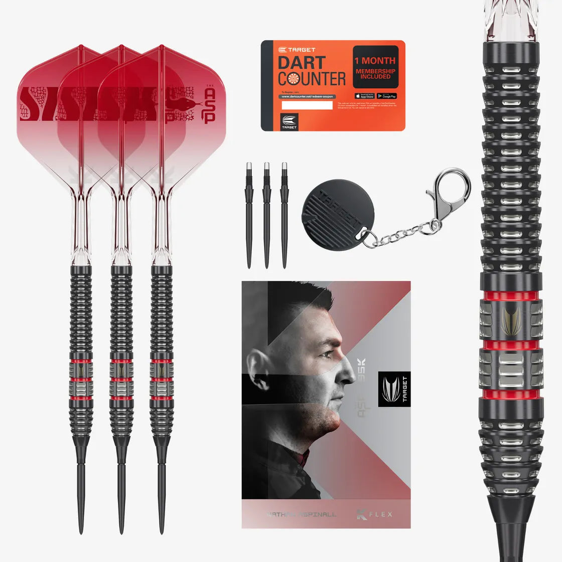 Target Nathan Aspinall 95K Swiss Point 95% - Steel Tip Darts