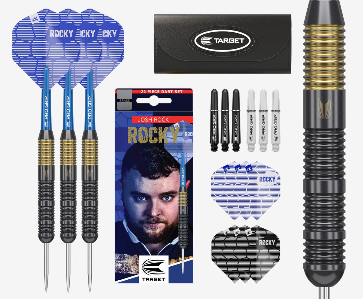 Target Josh Rock Brass- Steel Tip Darts