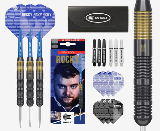 Target Josh Rock Brass- Steel Tip Darts