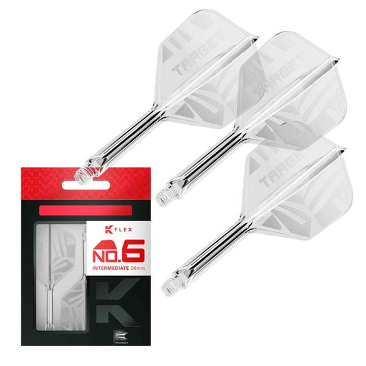Target K-Flex Patterned Clear NO6 - Dart Flights