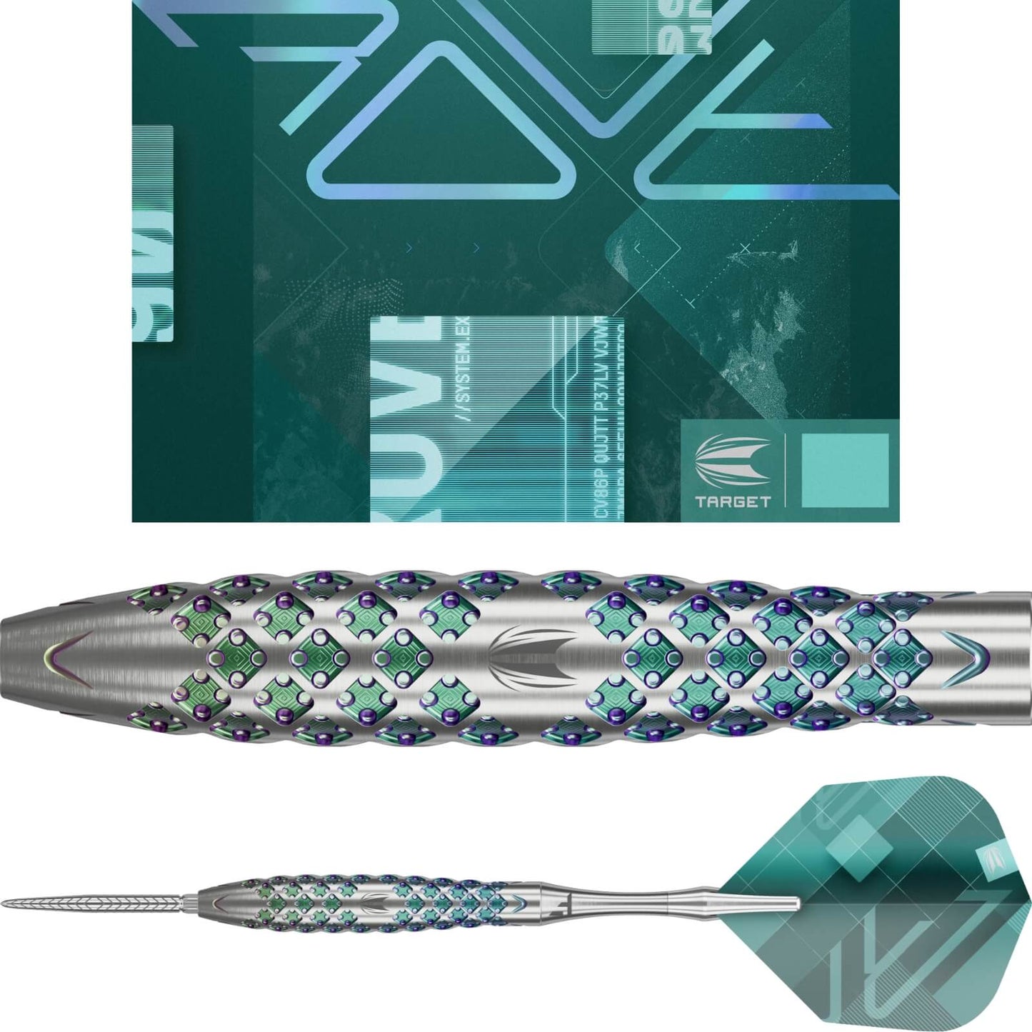 Target - Rove 02 Darts - Swiss Point - 90% Tungsten - 23g 25g