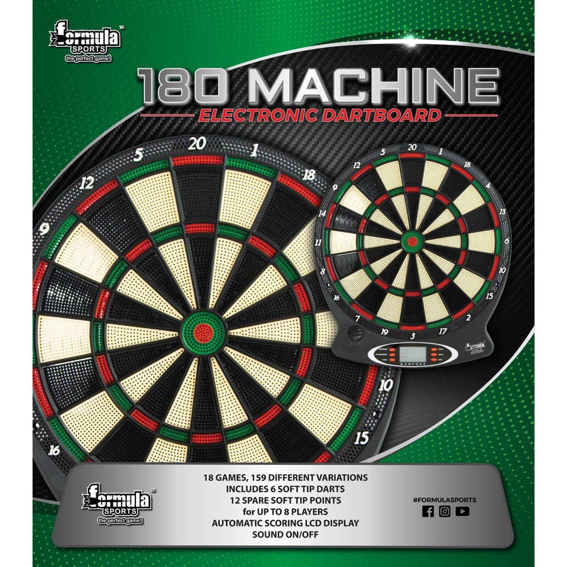 Formula Sports - 180 Machine Electronic Soft Tip Dartboard