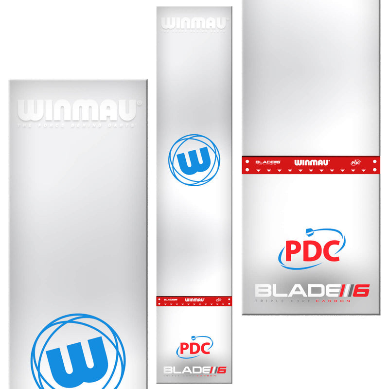 Winmau - Clearzone PVC Dart Mat with Integrated Oche
