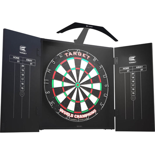 Target - Arc Dartboard and Lighting Cabinet Set