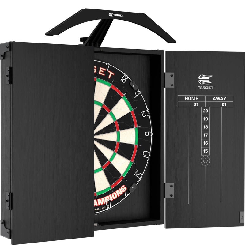 Target - Arc Dartboard and Lighting Cabinet Set