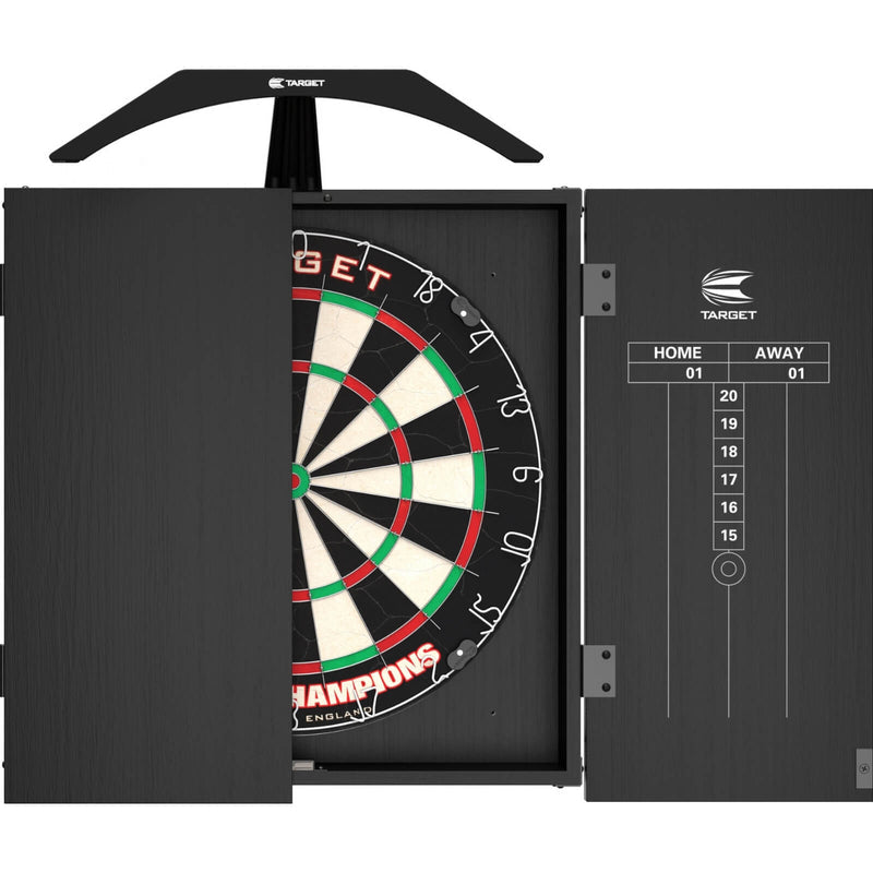 Target - Arc Dartboard and Lighting Cabinet Set