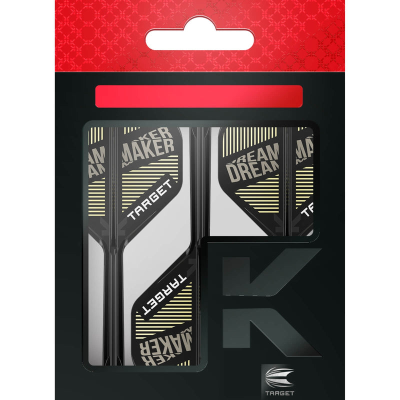 Target - K-Flex Dimitri Van Den Bergh - No2 Dart Flights - Integrated Flight & Shaft System