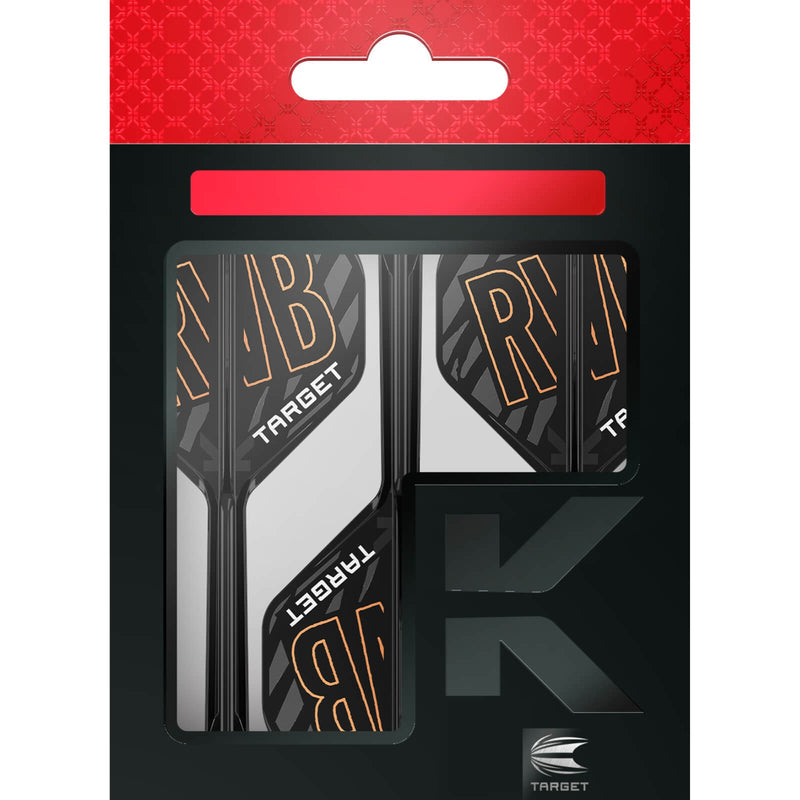 Target - K-Flex Raymond Van Barneveld - Big Wing Dart Flights - Integrated Flight & Shaft System