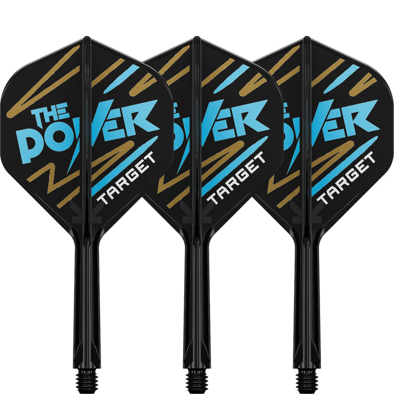 Target - K-Flex Phil Taylor - Big Wing Dart Flights - Integrated Flight & Shaft System