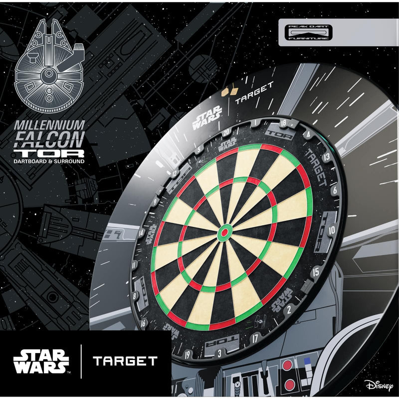 Target - Star Wars Millennium Falcon Dartboard & Surround Bundle