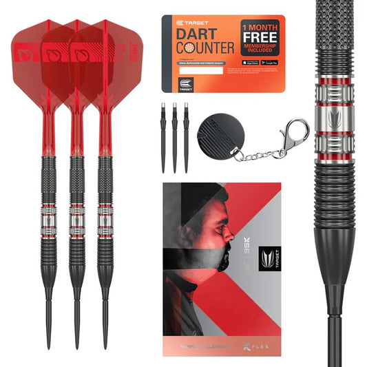 Target Gabriel Clemens 95K Swiss Point 95% - Steel Tip Darts