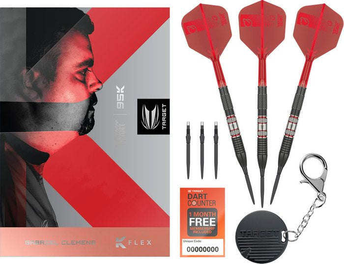 Target Gabriel Clemens 95K Swiss Point 95% - Steel Tip Darts