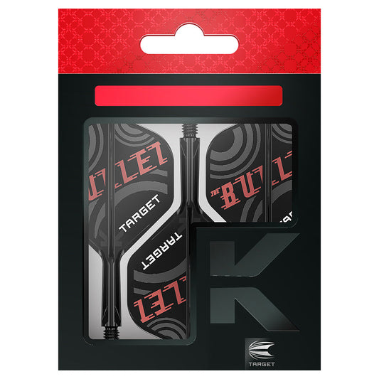 Target - K-Flex Stephen Bunting - Big Wing Dart Flights - Integrated Flight & Shaft System