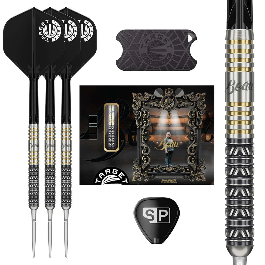 BEAU GREAVES JAPAN EDITION 90% 22G SP STEEL TIP DARTS