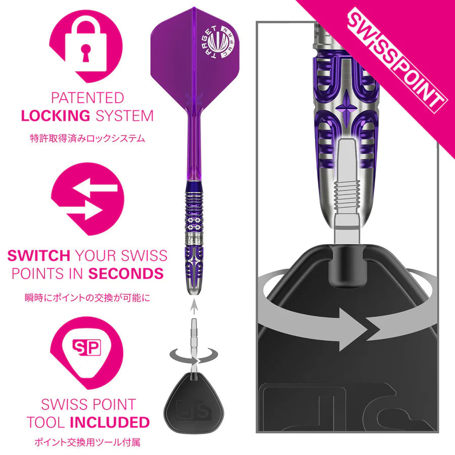 ENDEAVOUR GEN3 90% SP STEEL TIP DARTS