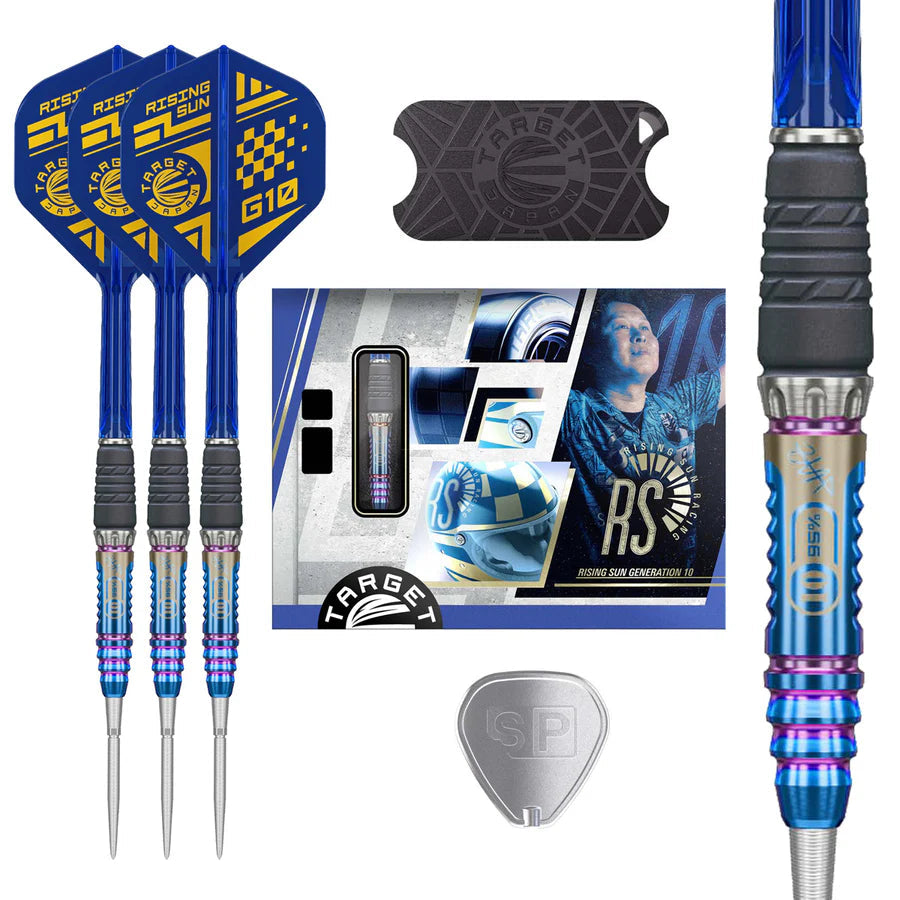 THE RISING SUN GEN10.5 95% 22G SP STEEL TIP DARTS