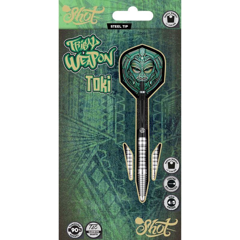 Shot - Tribal Weapon Toki Darts - 90% Tungsten - 23g 24g 26g 28g