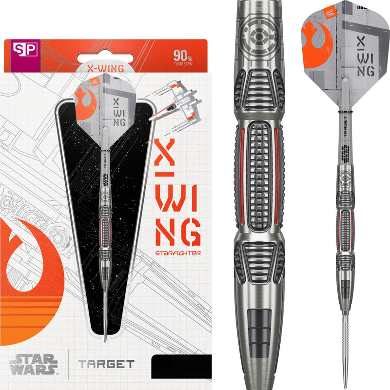 Target - Star Wars X-Wing Darts - Swiss Point - 90% Tungsten - 22g 24g 26g
